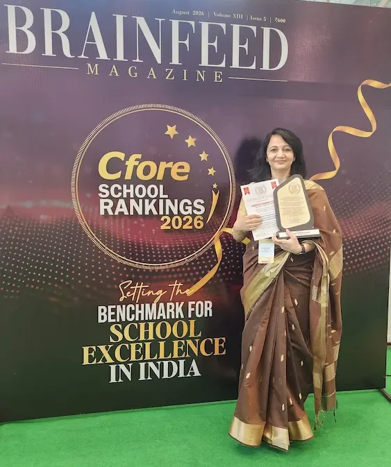 Honoured for excellence in the field of Education - HGS