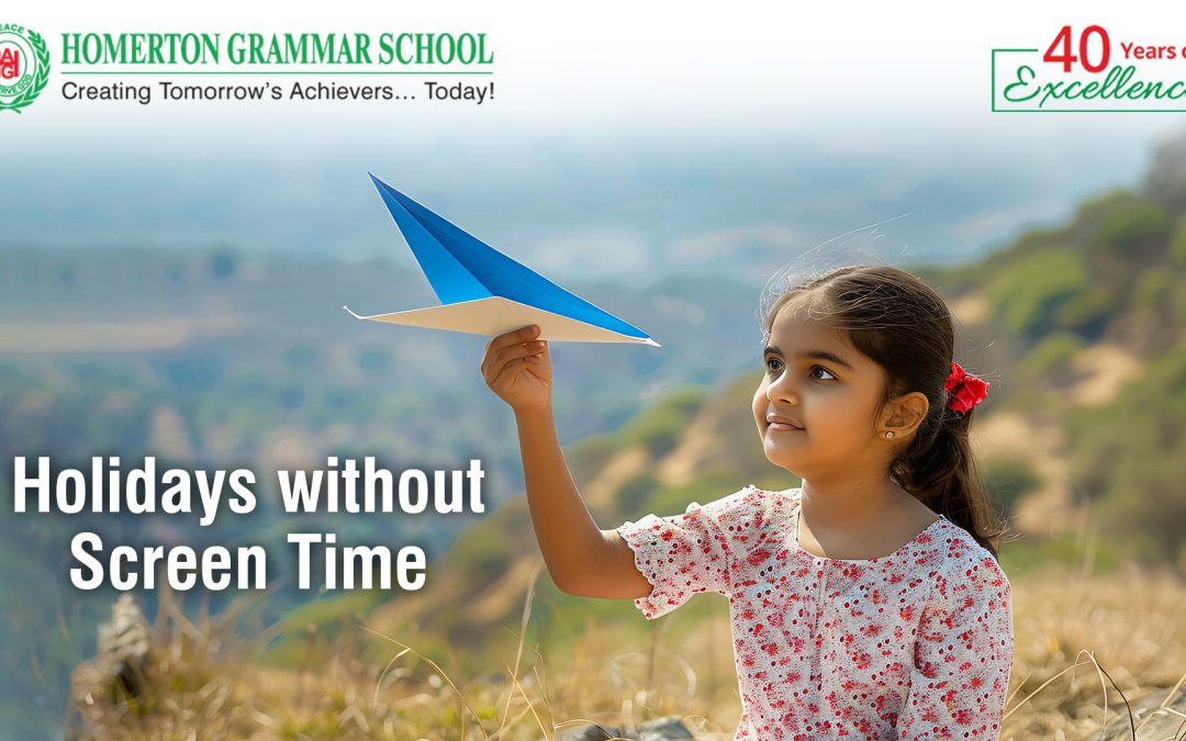 How should Faridabad school students spend summer holidays without screen time?