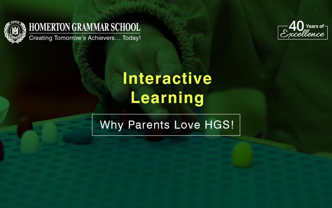How does interactive learning help students of the best school in Faridabad?  