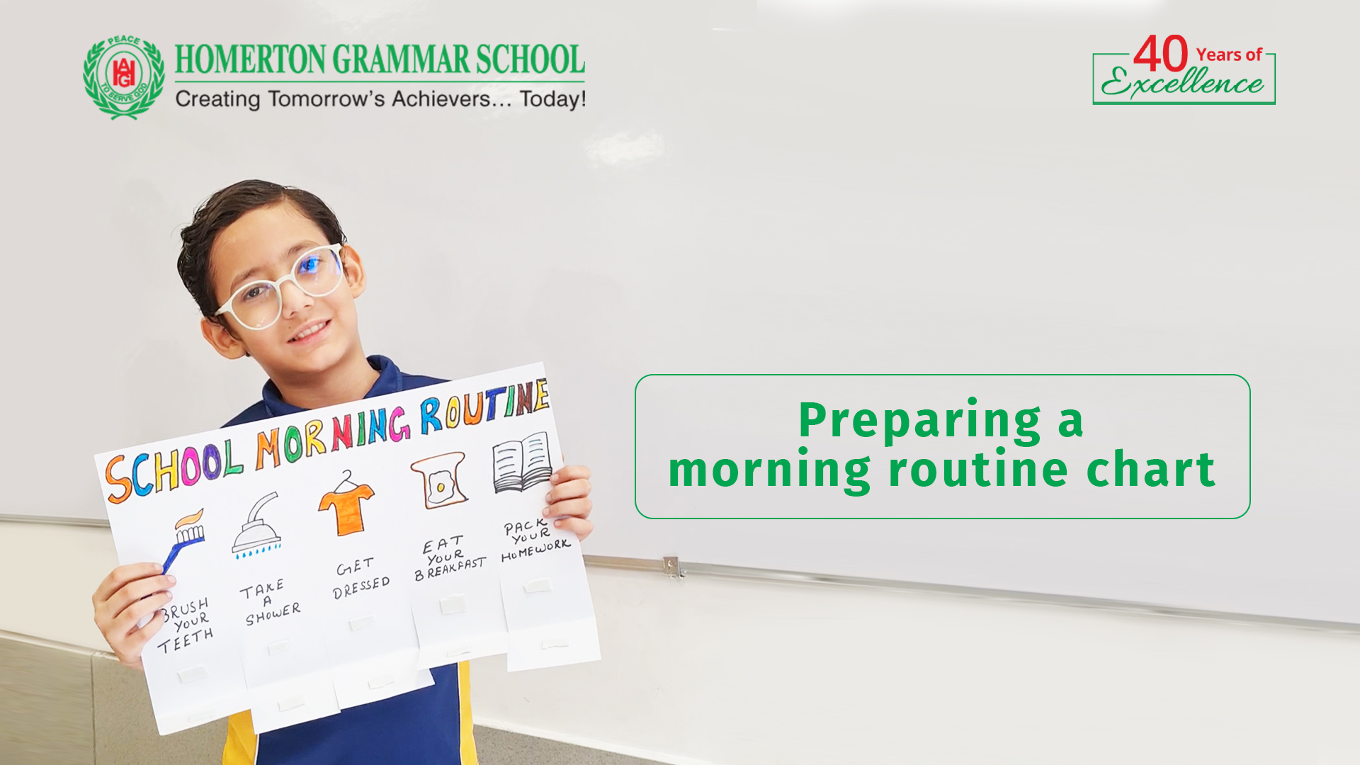Essential Items to Include in a Morning Routine Chart for School Children