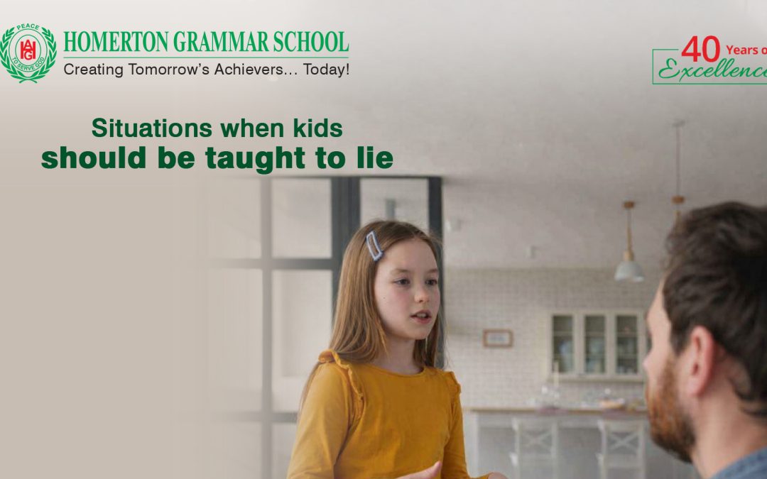 Situations when kids should be taught to lie