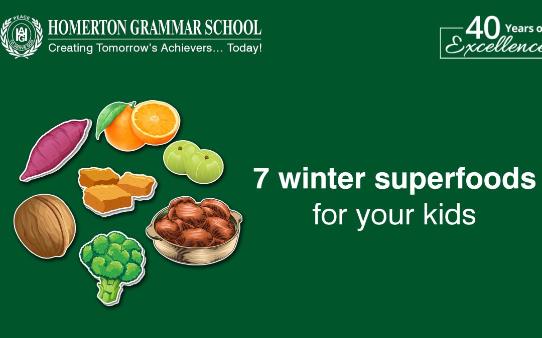 Winter superfoods to give your kids