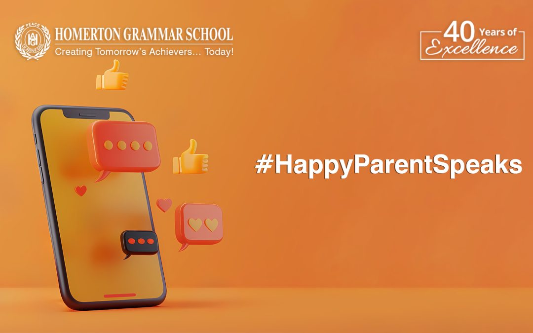 How parents describe their child’s growth at Homerton Grammar School?