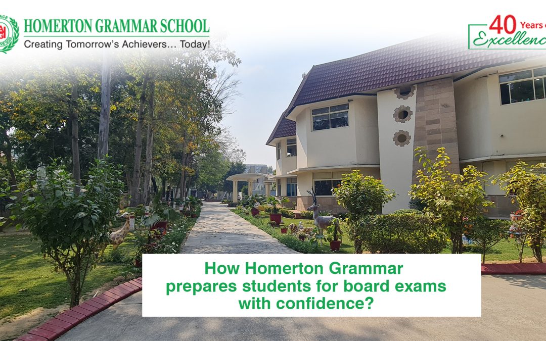 How Homerton Grammar prepares students for board exams with confidence?