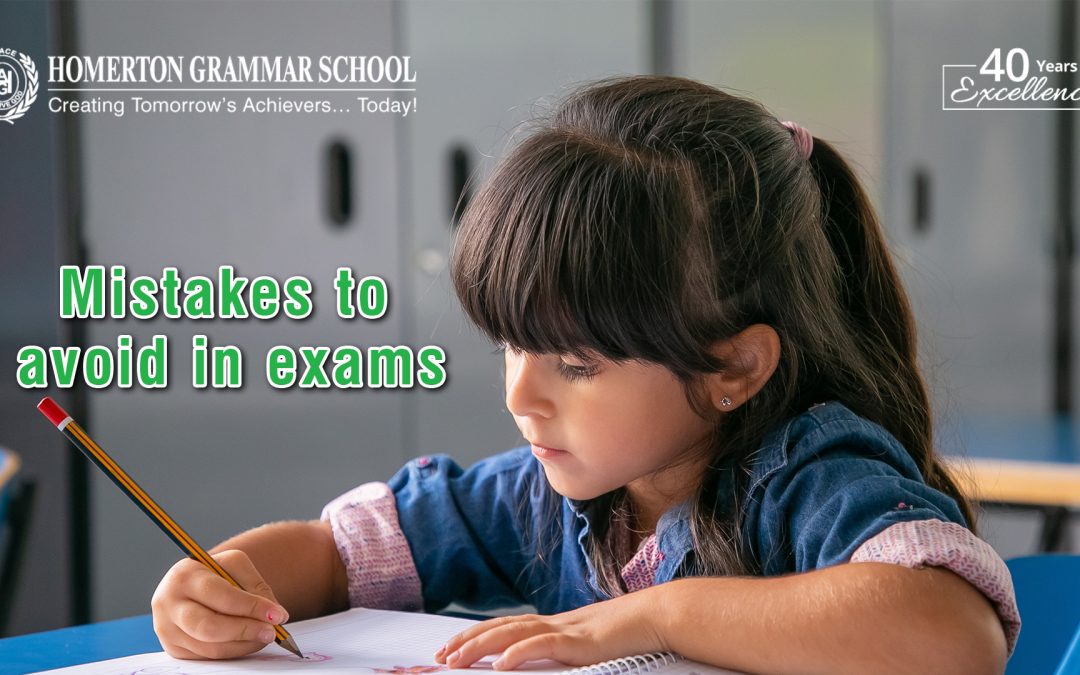 Mistakes to avoid in exams