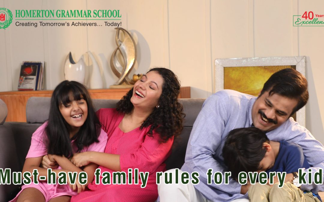 Family rules for kids to follow