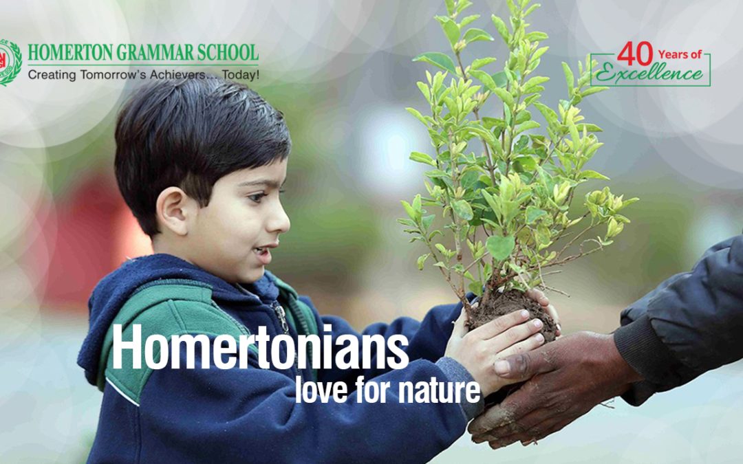 Why should Faridabad school students be taught to love nature?