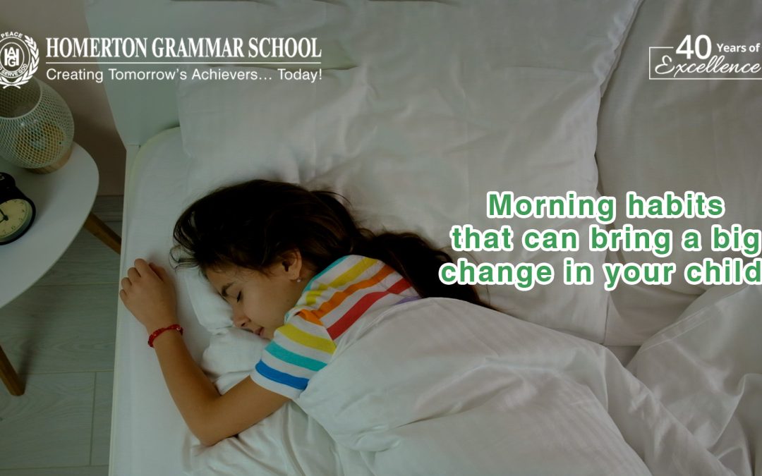 Morning must-do habits that every child