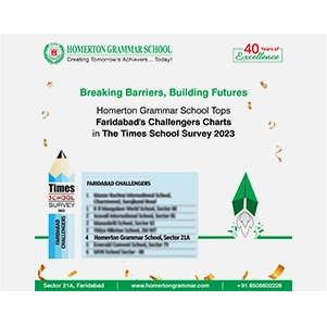 Ranked no. 4 in the Faridabad's Challengers Chart